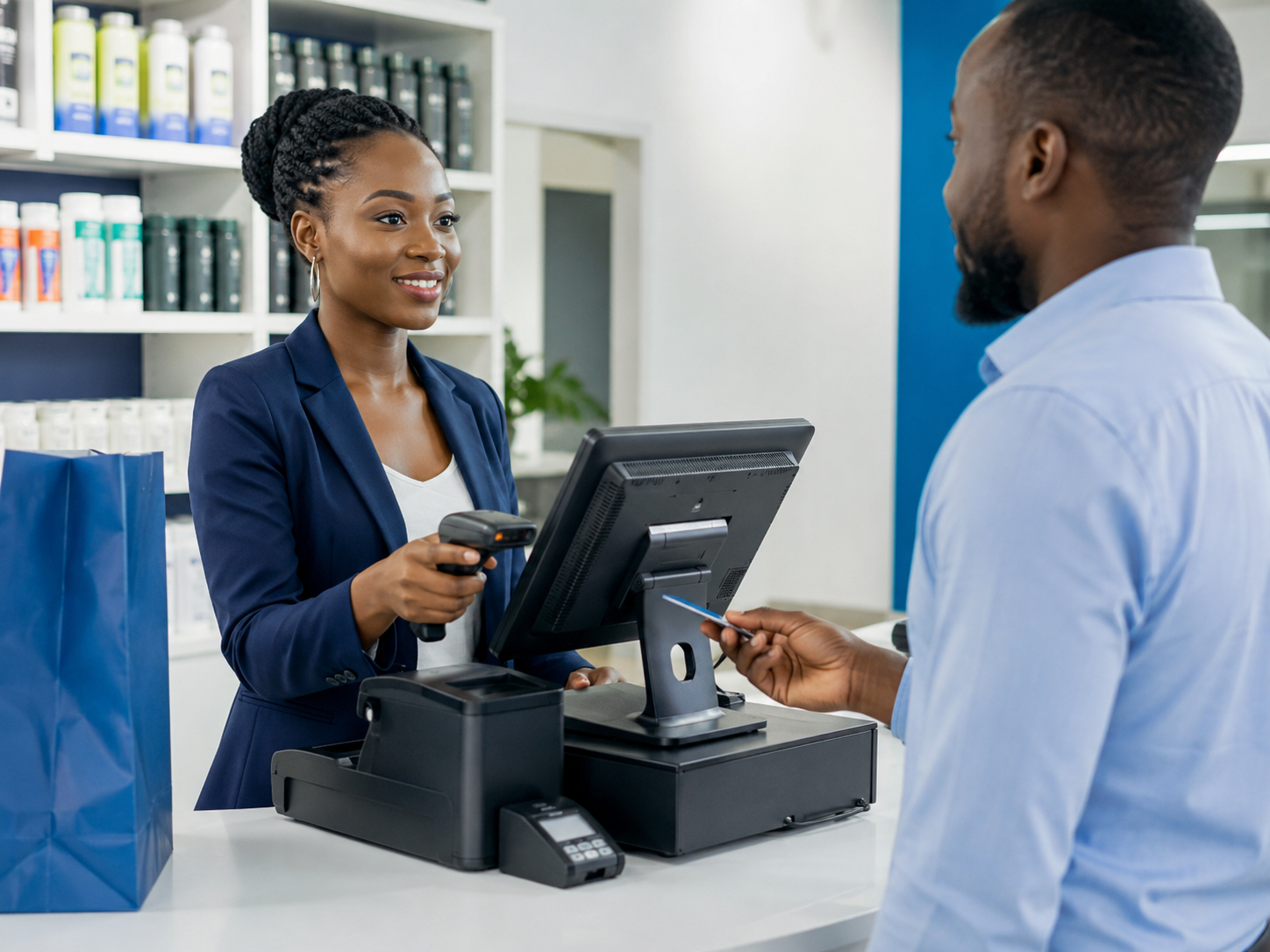 Modern retail checkout solution